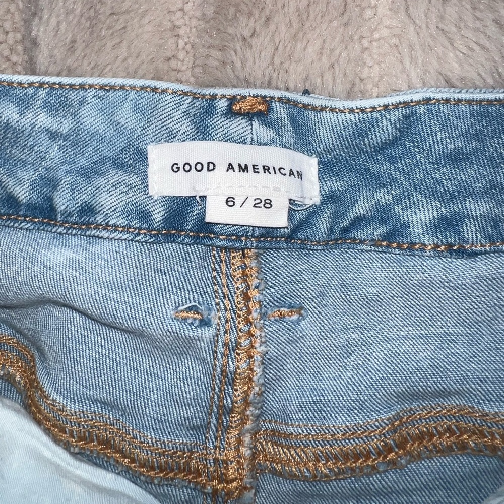 Good American Sky Blue Denim Jeans